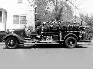 1936 Ford Model 51 Firetruck by Seagrave